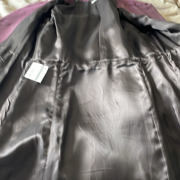 Miu Miu purple coat, fully lined, like new, size 40 - Picture 13 of 13